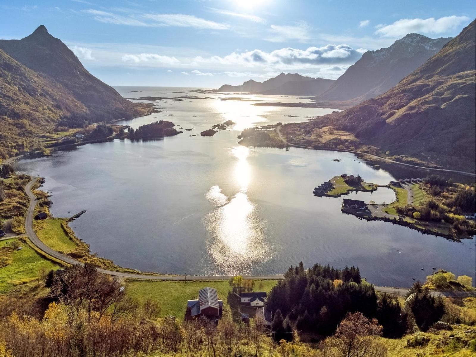 Brustranda Fjordcamping Valberg 外观 照片