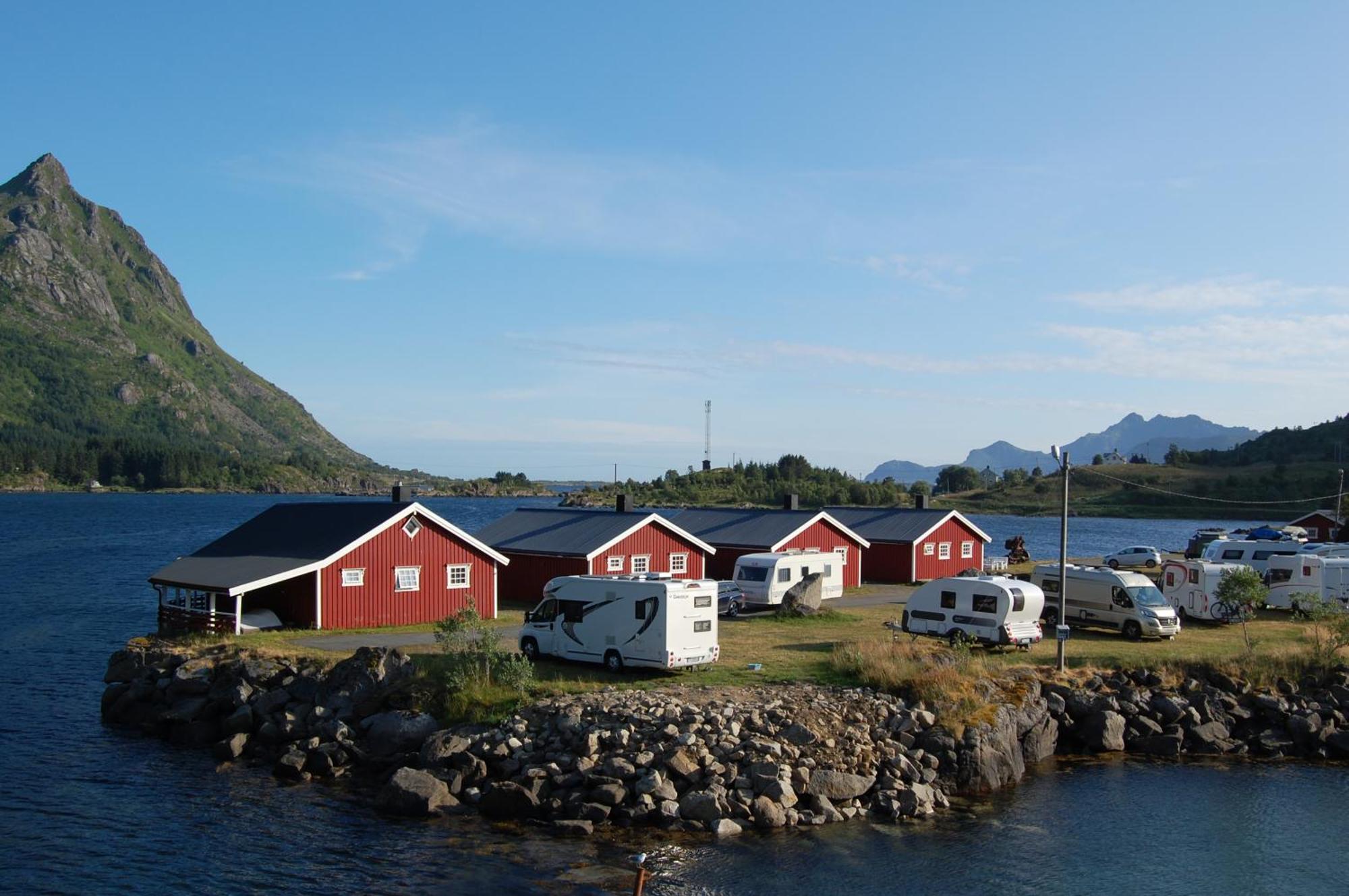 Brustranda Fjordcamping Valberg 外观 照片