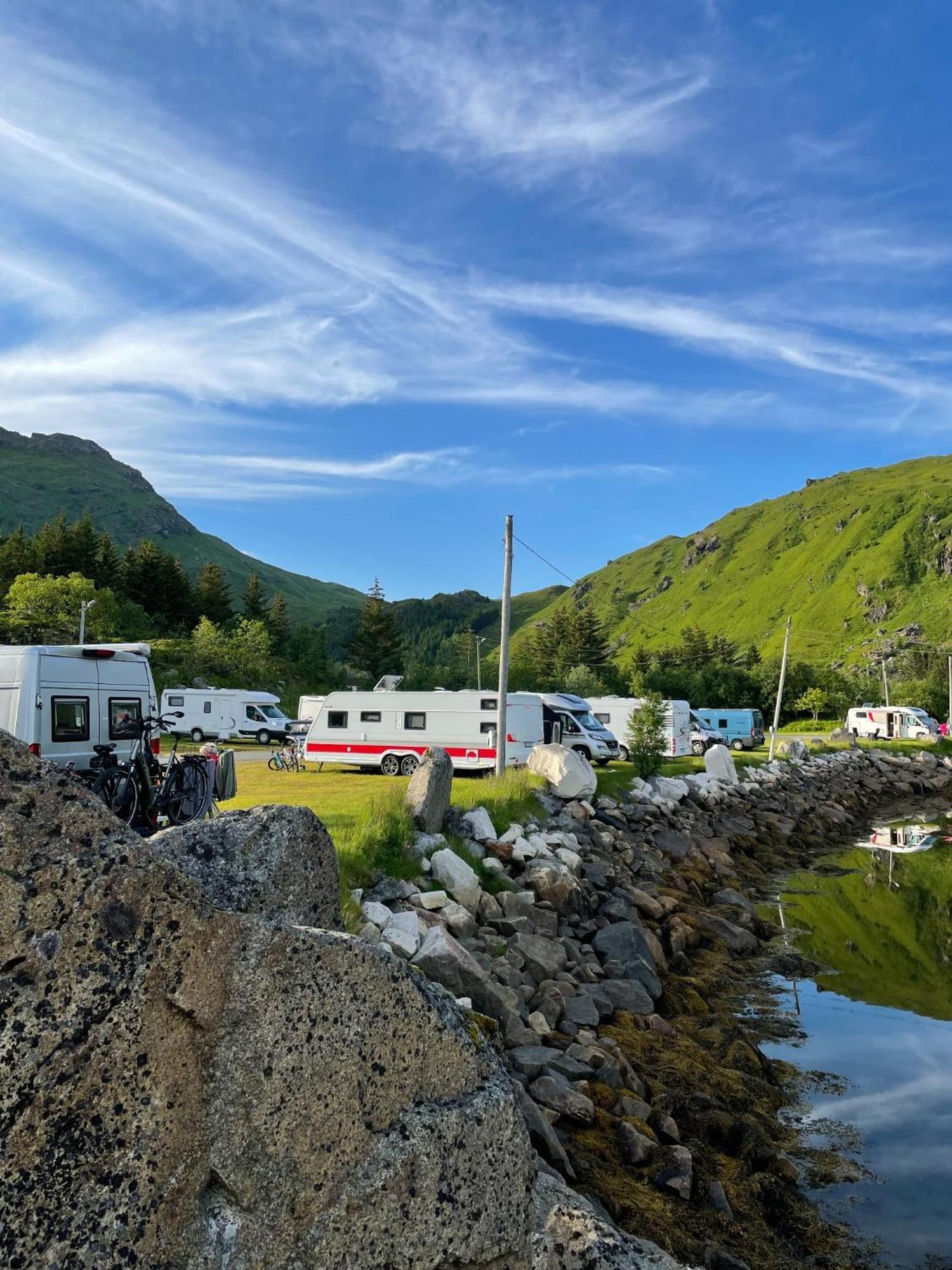 Brustranda Fjordcamping Valberg 外观 照片