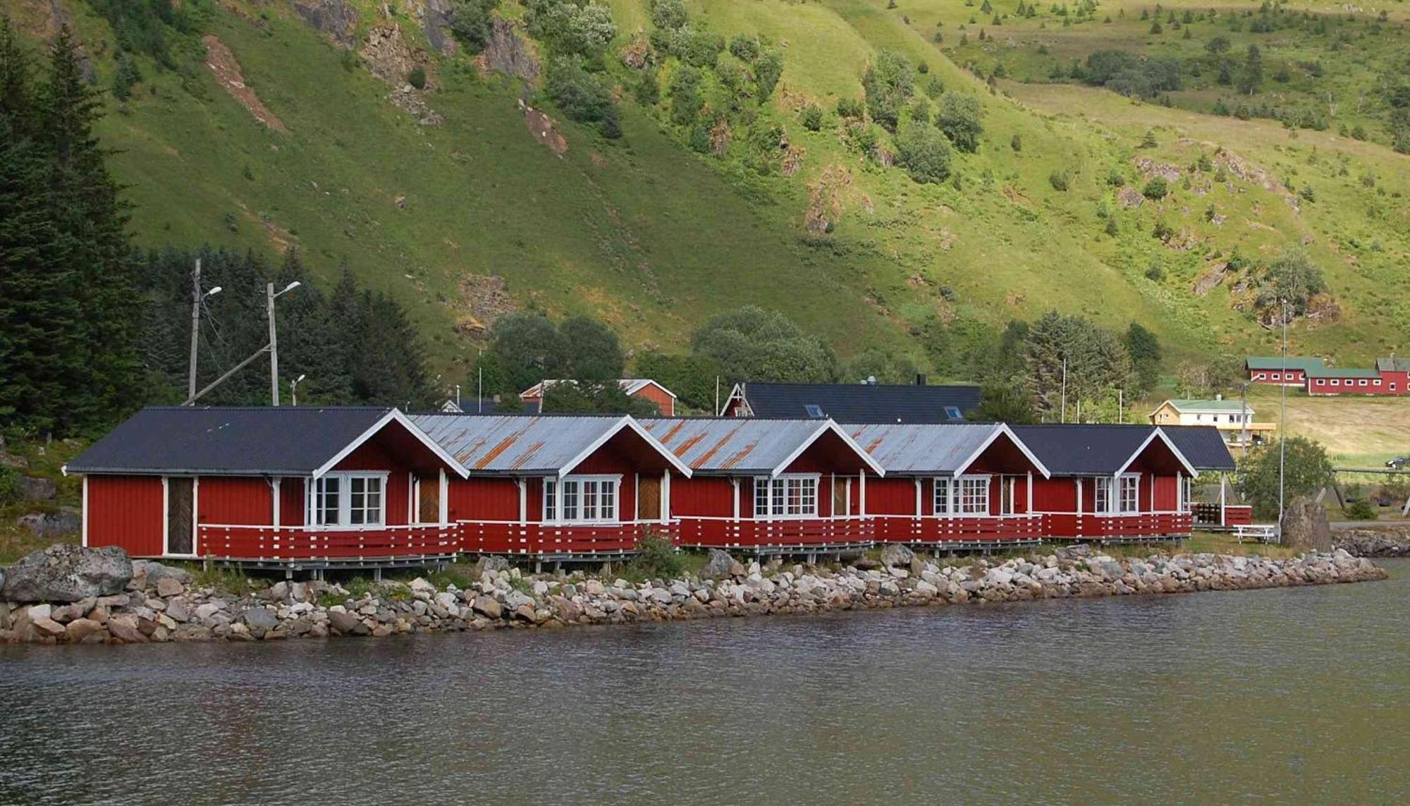 Brustranda Fjordcamping Valberg 外观 照片